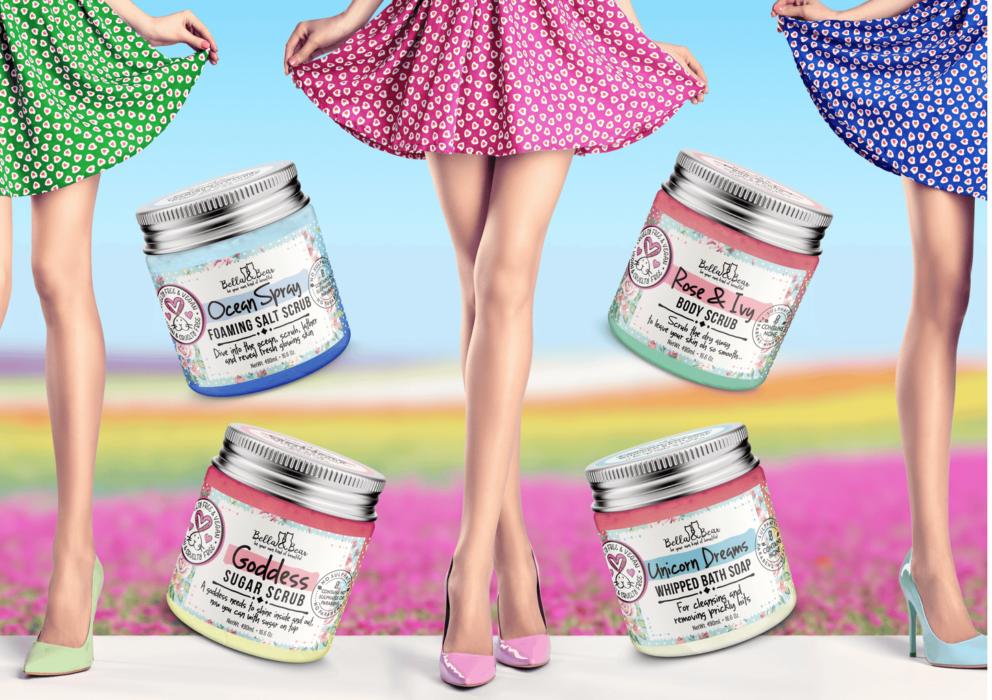 6.7oz Ocean Spray Salt Body Scrub | Body Wash | Moisturizer
