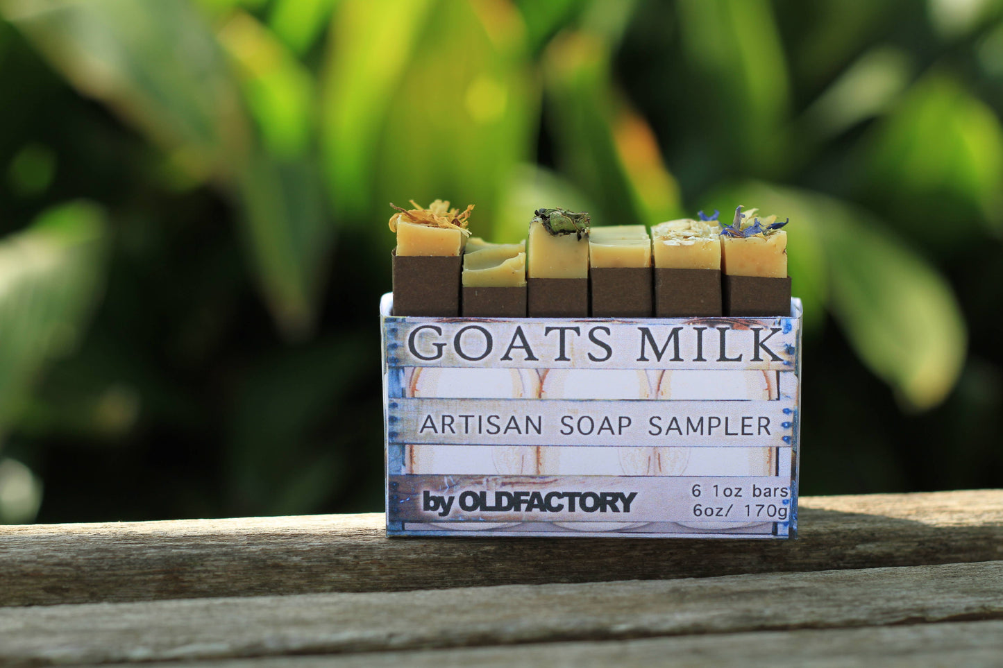 Goats Milk Soap Sampler - Six Fresh Scents