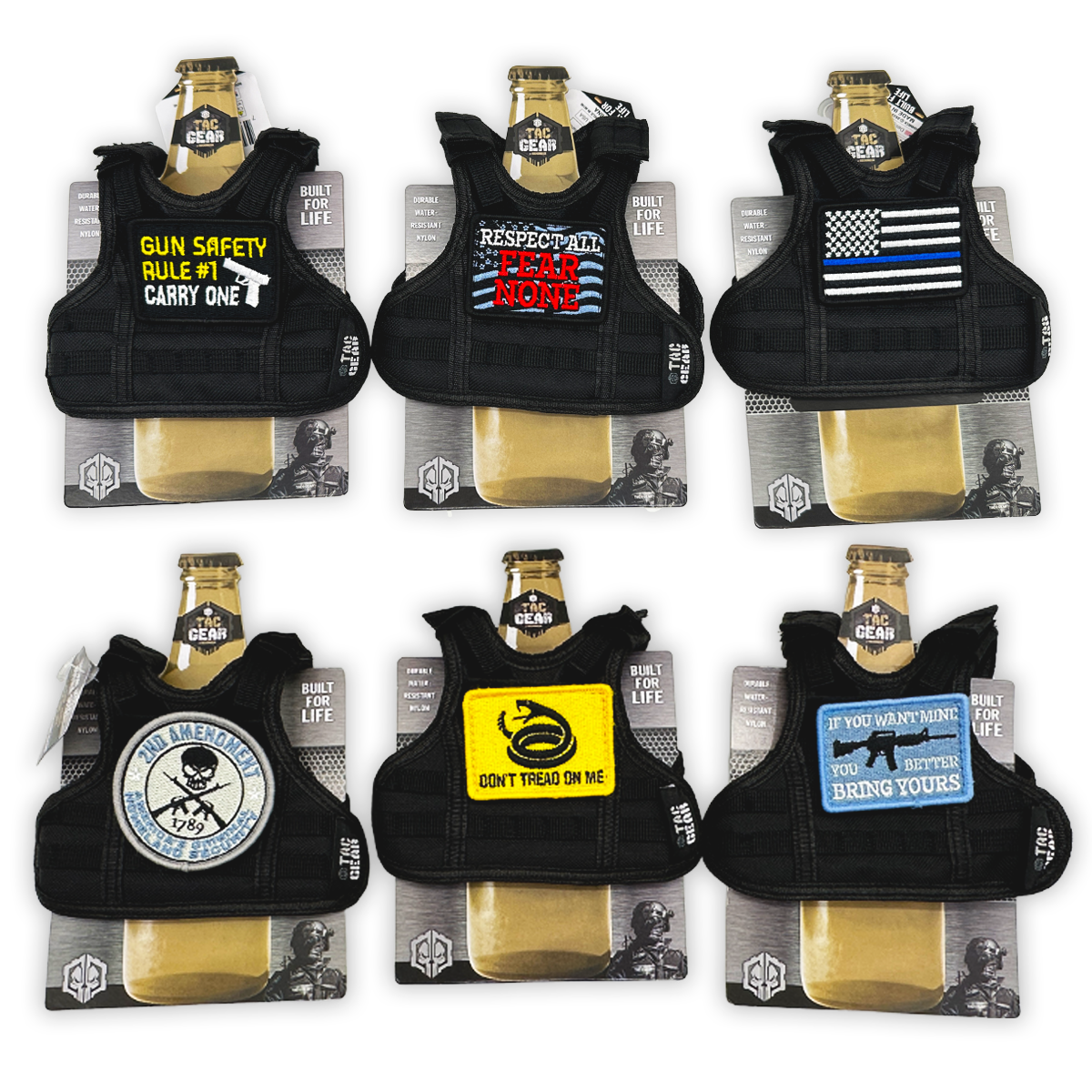 Patriot Tactical Neoprene Bottle Suit Cooler Assortment