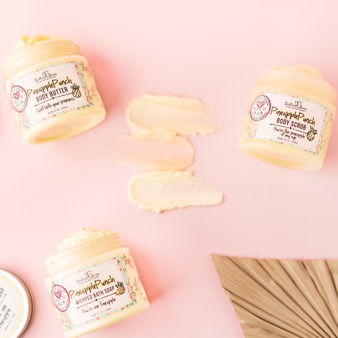 Pineapple Punch Whipped Bath Soap | Shave Cream 6.7oz