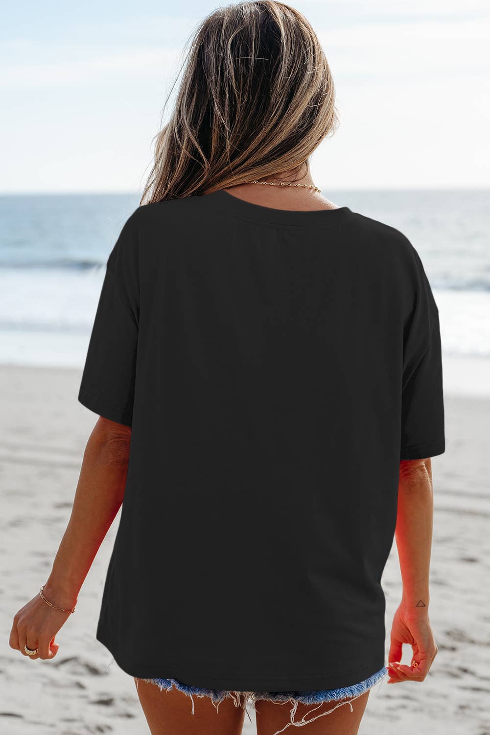MAMA Letter Graphic Neon T Shirt
