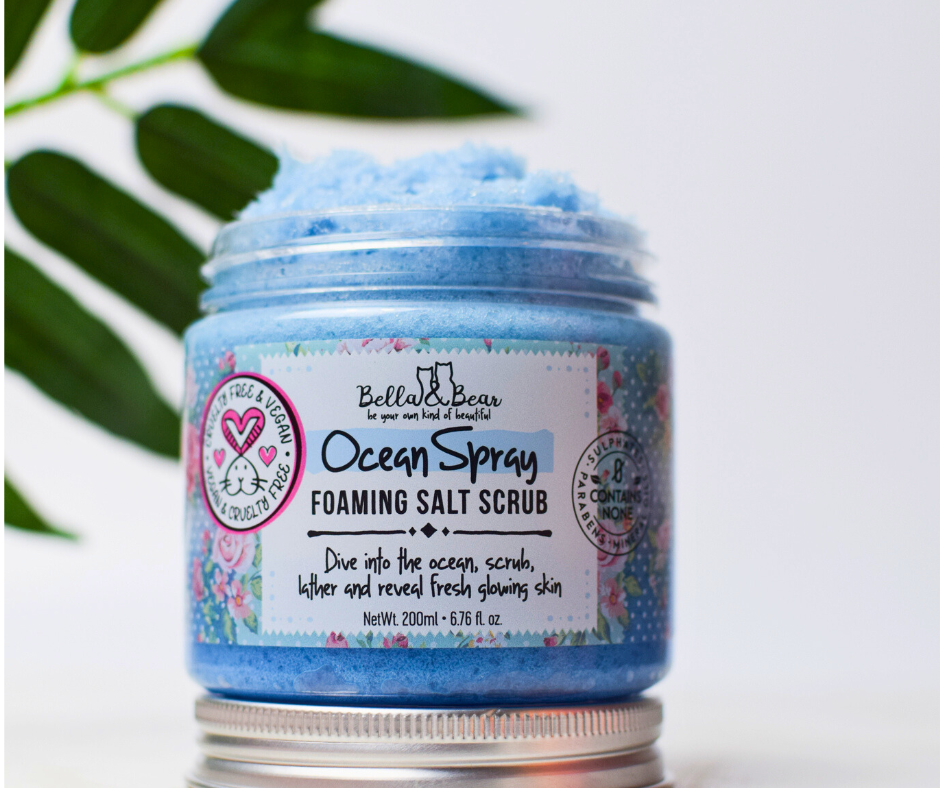 6.7oz Ocean Spray Salt Body Scrub | Body Wash | Moisturizer