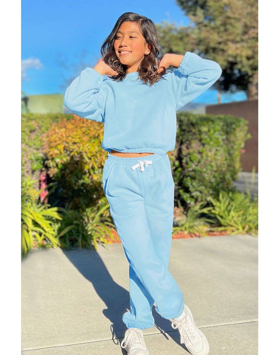 Girl's 2 pc Pant Jog Set
