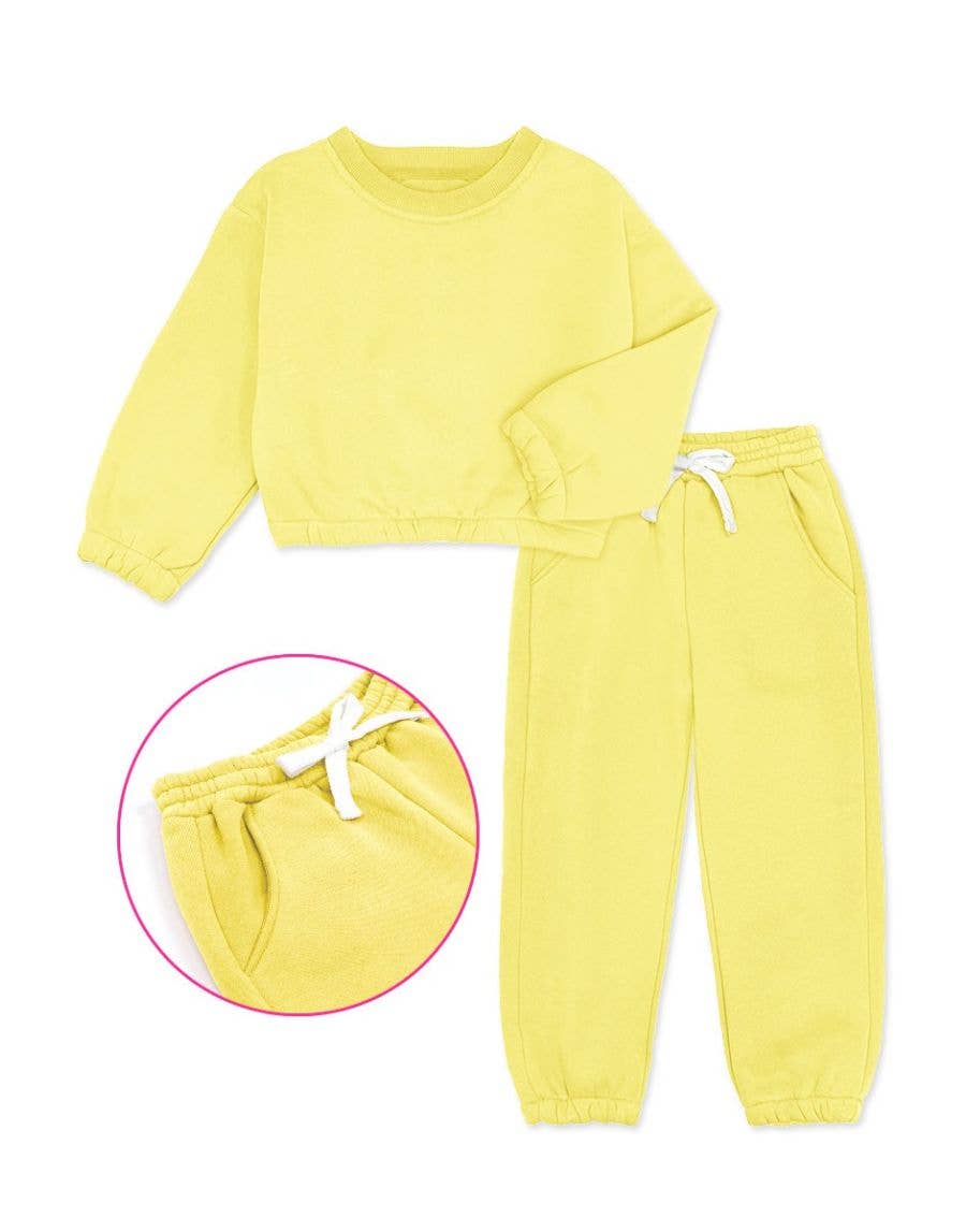 Girl's 2 pc Pant Jog Set
