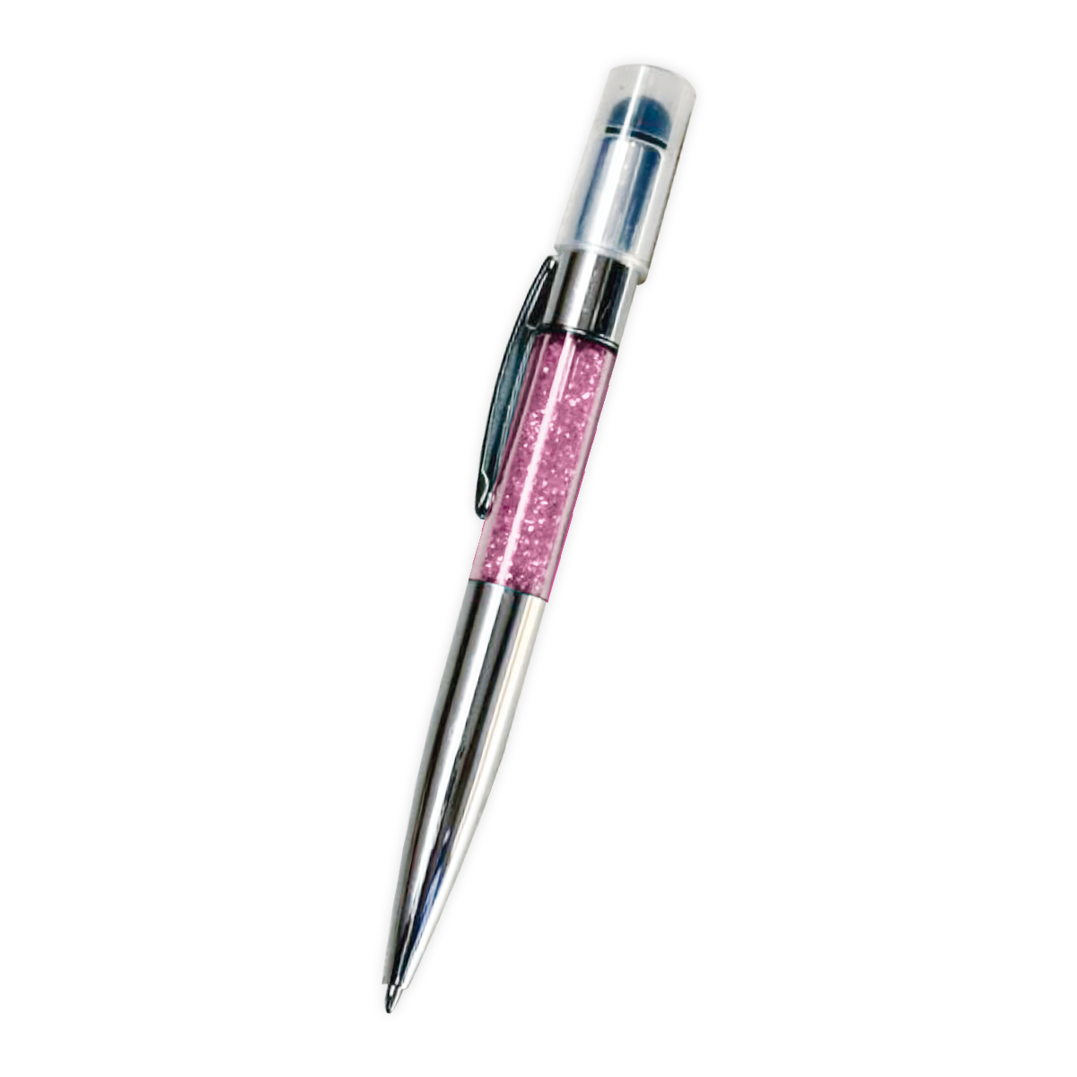Light-Up 3-IN-1 Glitter Pen Stylus Assortment - 6/Pack