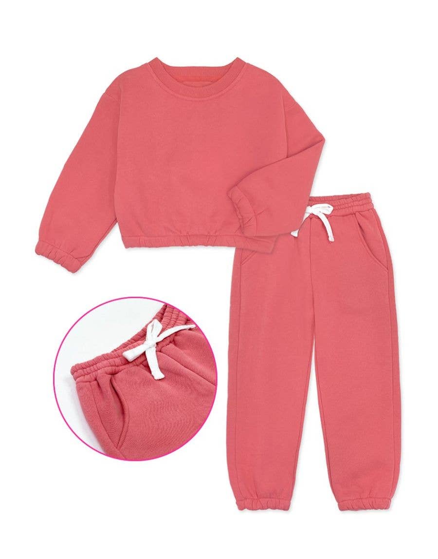 Girl's 2 pc Pant Jog Set
