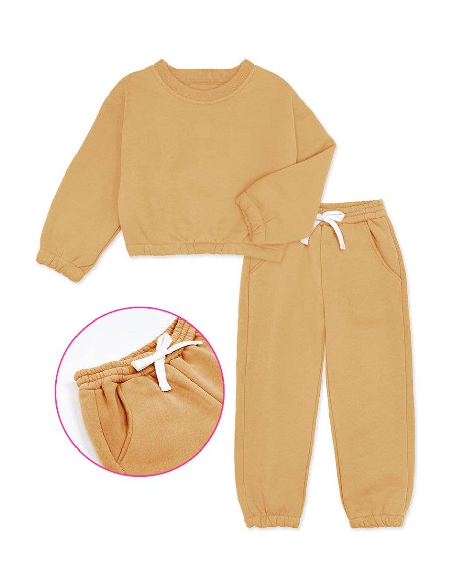 Girl's 2 pc Pant Jog Set