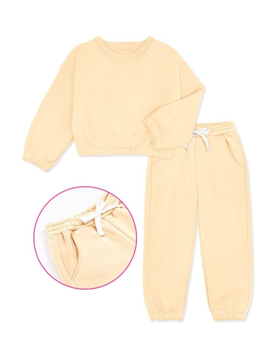 Girl's 2 pc Pant Jog Set
