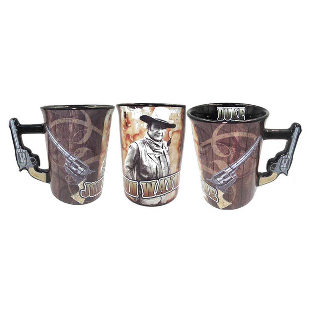 John Wayne Mug - Duke Pistol Handle