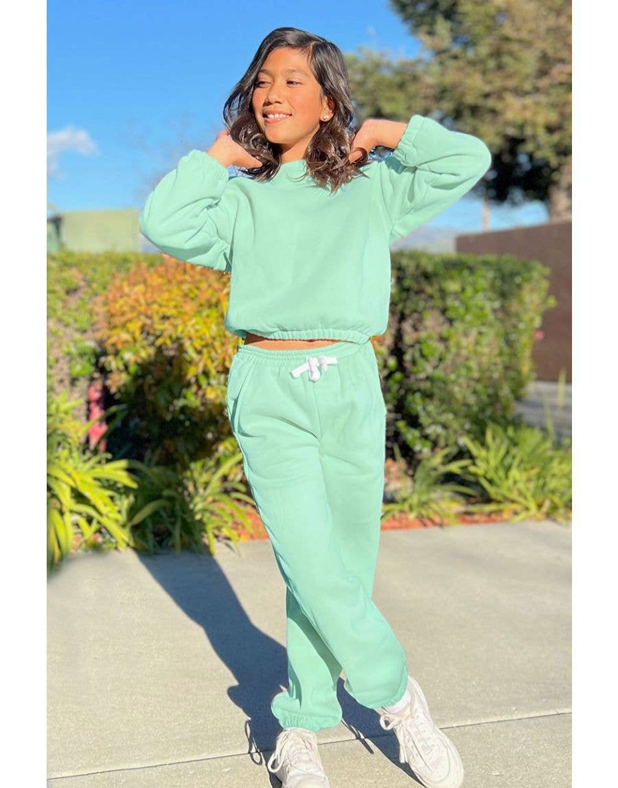 Girl's 2 pc Pant Jog Set