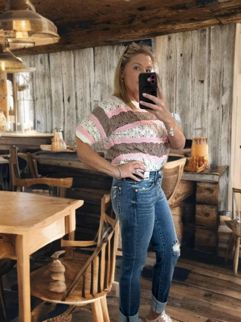 Judy Blue Button Fly Boyfriend fit