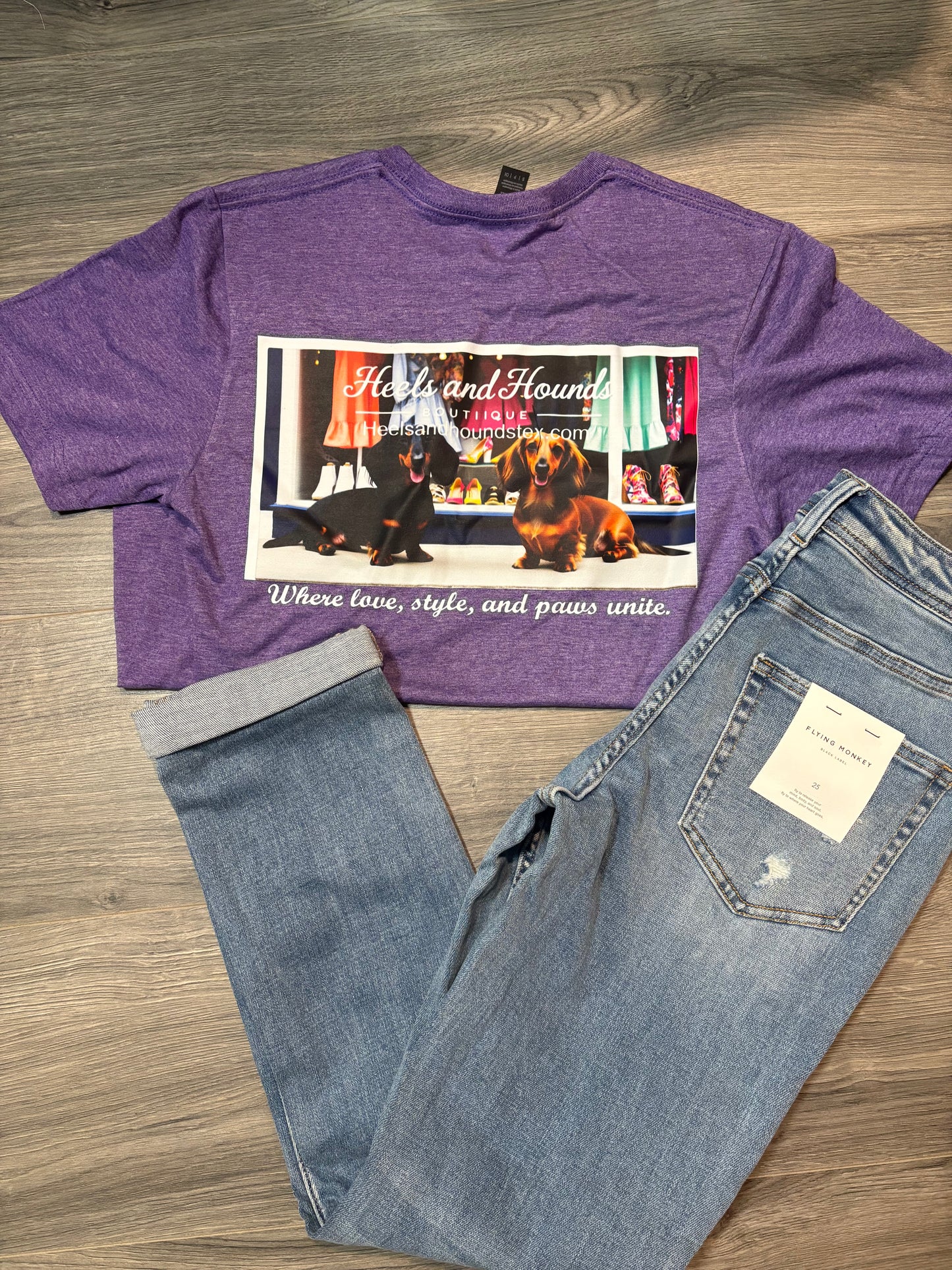 Heels and Hounds Tee
