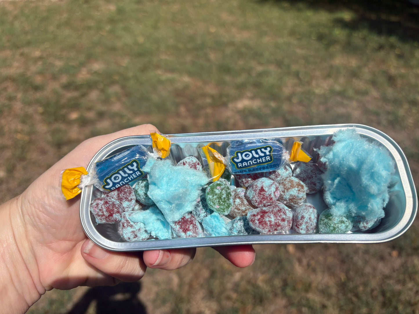 Heels and Hounds Juicy Gems made with Gushers candy