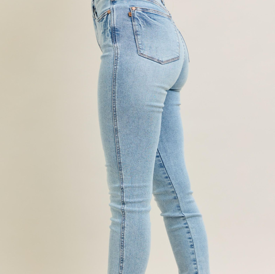 Judy Blue Tummy Control Mid Rise skinny