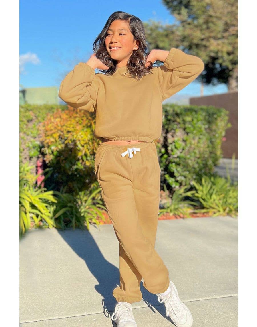 Girl's 2 pc Pant Jog Set