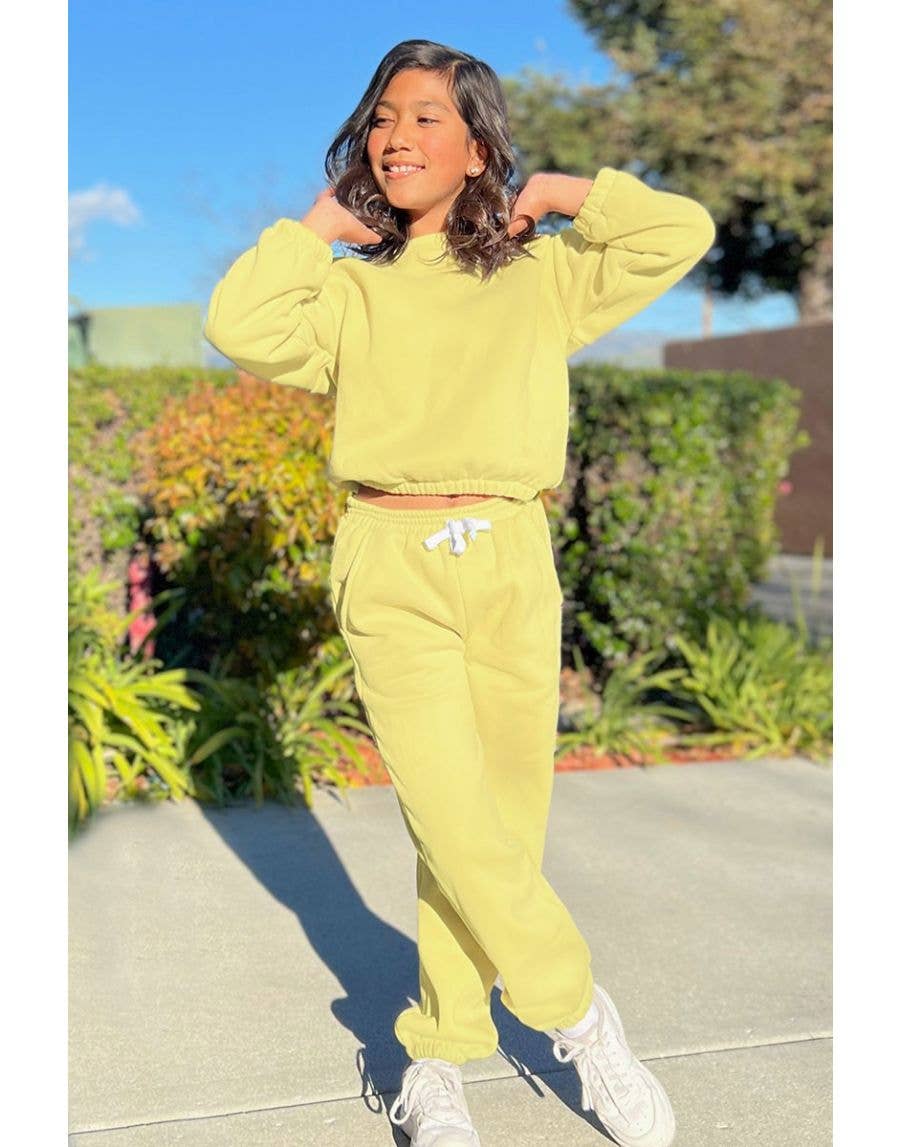 Girl's 2 pc Pant Jog Set