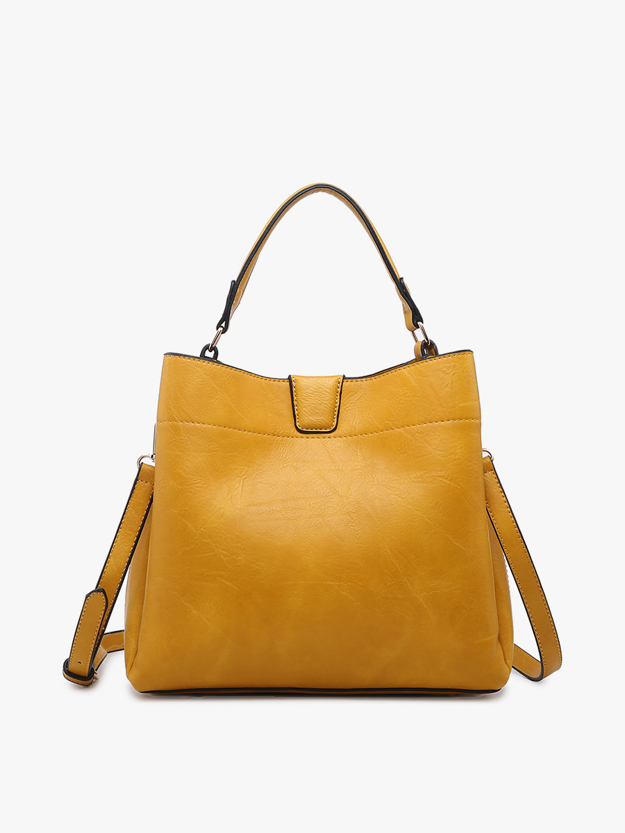 Jen 7 Co Designer Hand Bag w/ Shoulder Strap