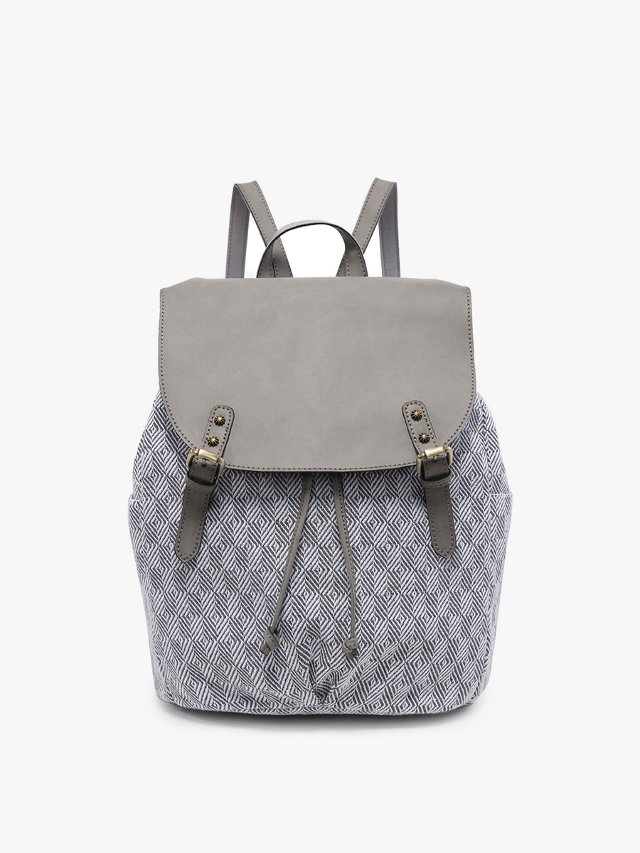 Canvas Backpack w/ Flapover