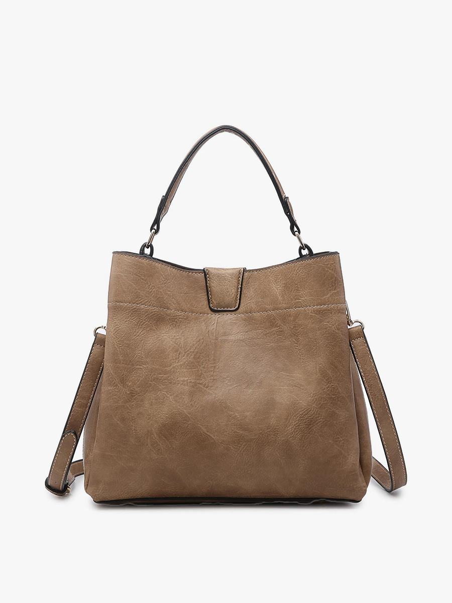 Jen 7 Co Designer Hand Bag w/ Shoulder Strap