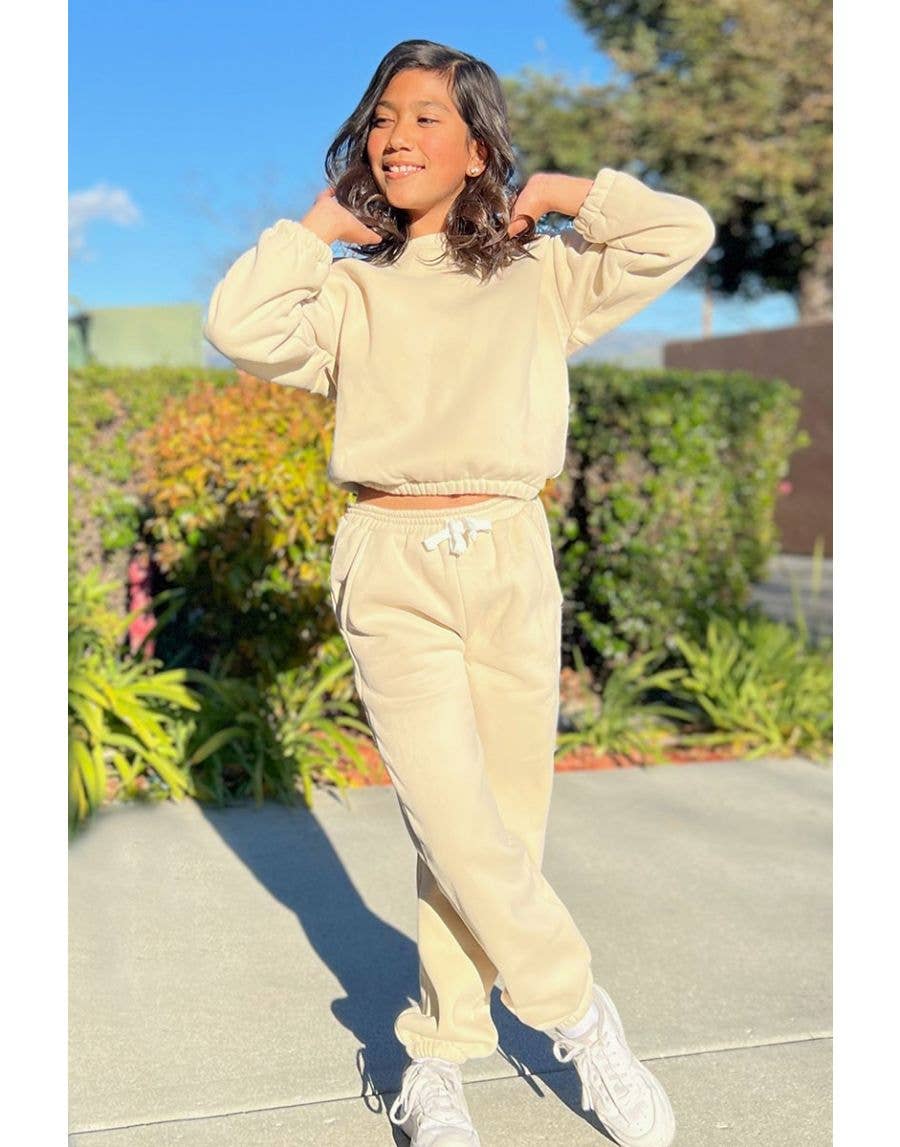 Girl's 2 pc Pant Jog Set