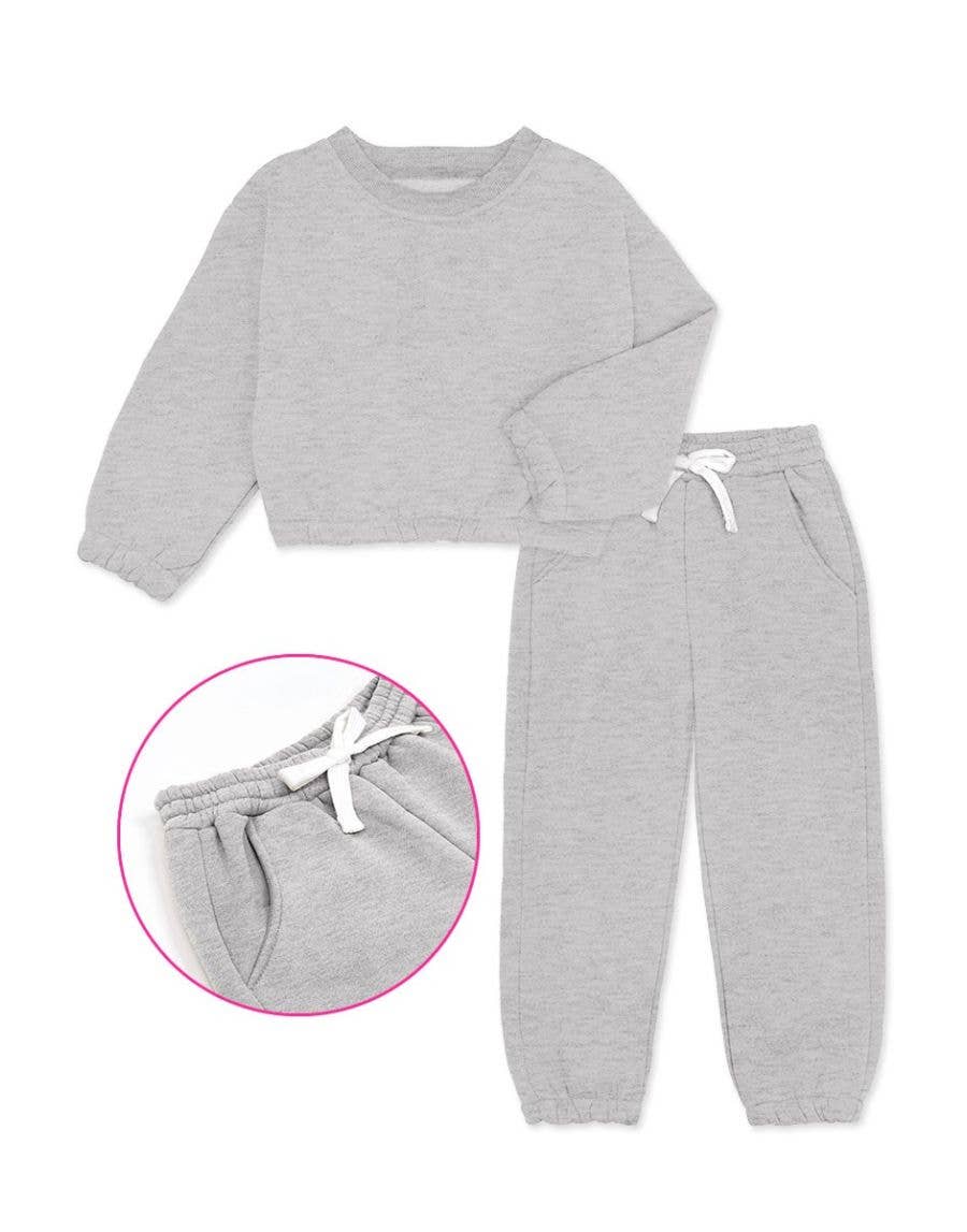 Girl's 2 pc Pant Jog Set