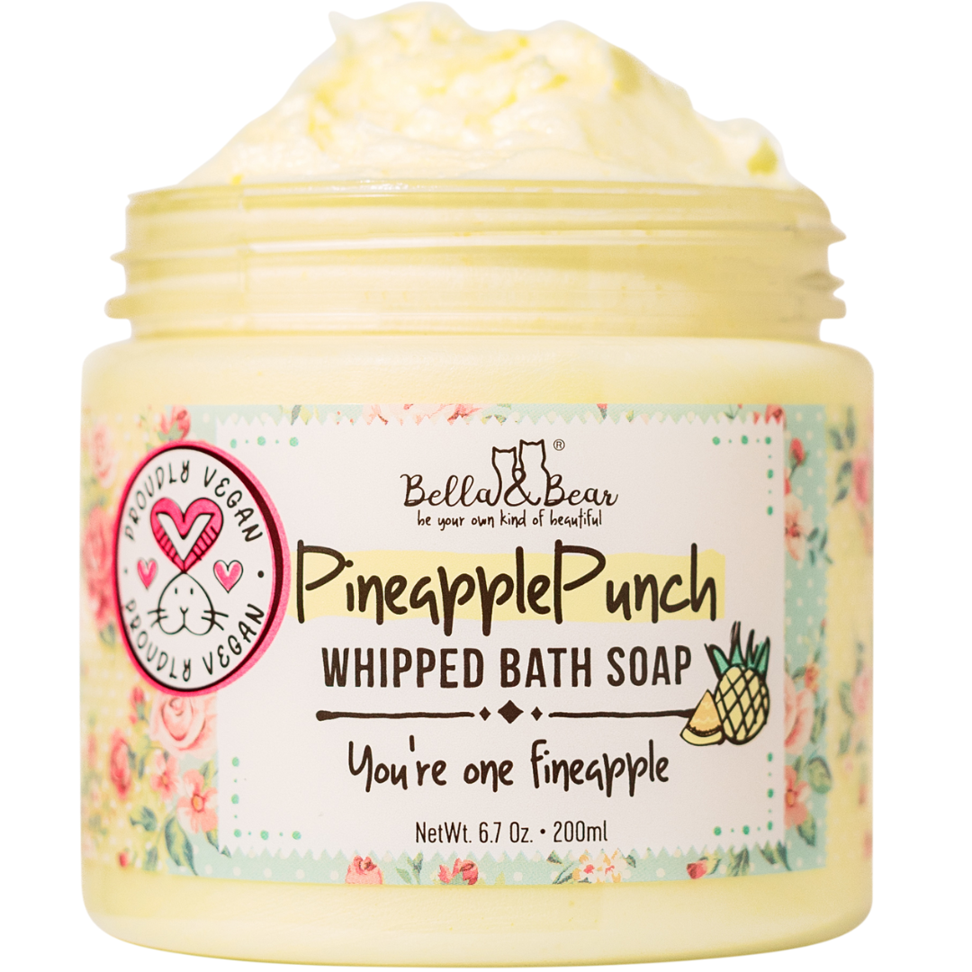 Pineapple Punch Whipped Bath Soap | Shave Cream 6.7oz
