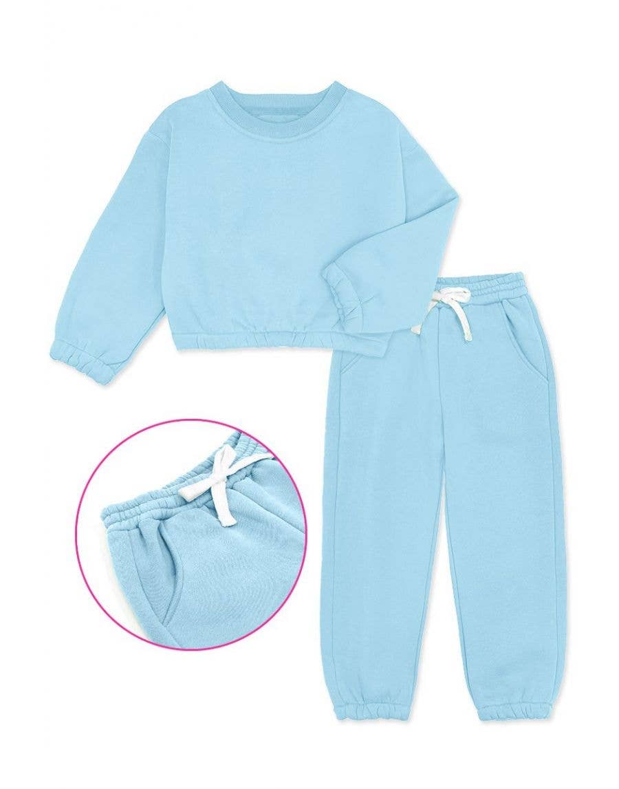 Girl's 2 pc Pant Jog Set