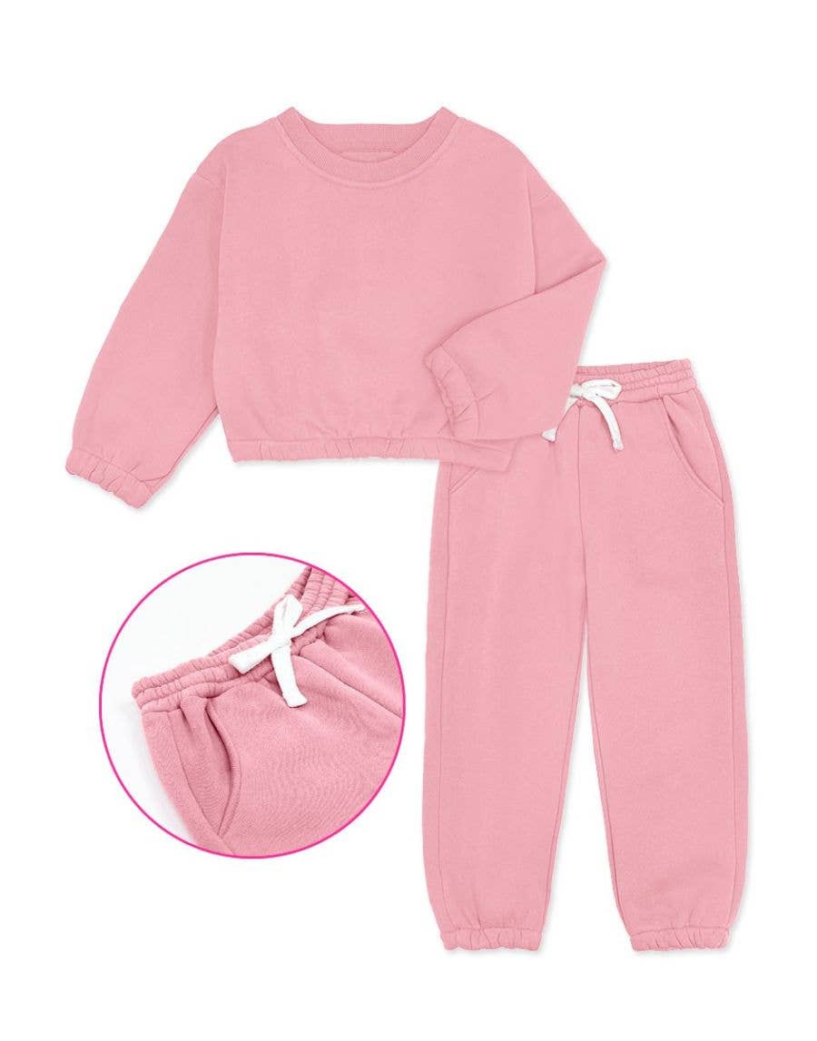 Girl's 2 pc Pant Jog Set