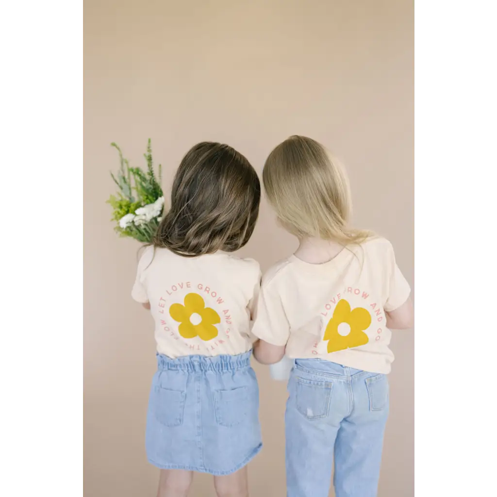 Let Love Grow Graphic T-shirt for Kids