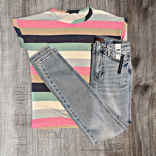 Judy Blue Tummy Control Mid Rise skinny