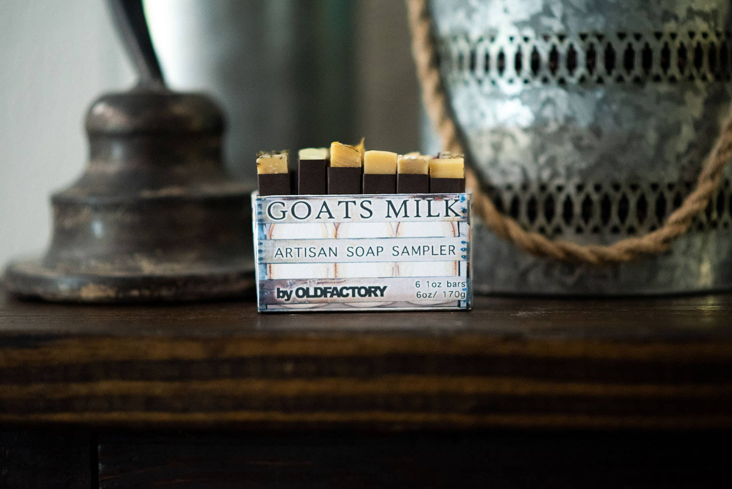 Goats Milk Soap Sampler - Six Fresh Scents