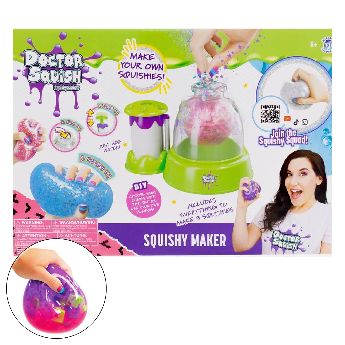 Doctor Squish Squishy Maker Station
