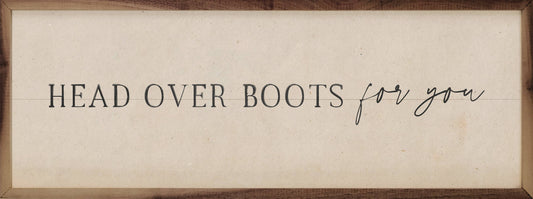 Head Over Boots For You White