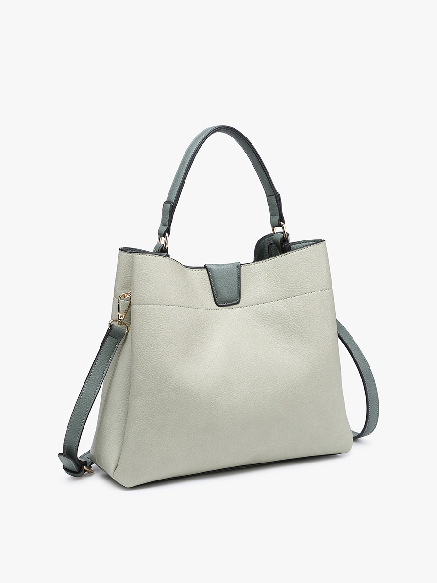 Jen 7 Co Designer Hand Bag w/ Shoulder Strap