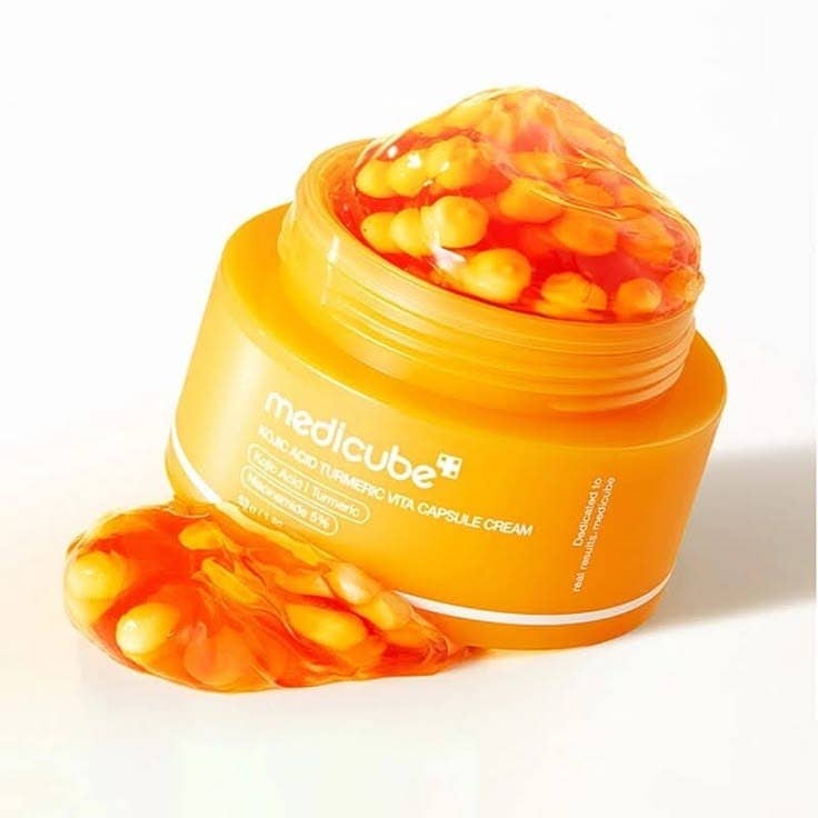 MEDICUBE Kojic Acid Turmeric Vita Capsule Cream