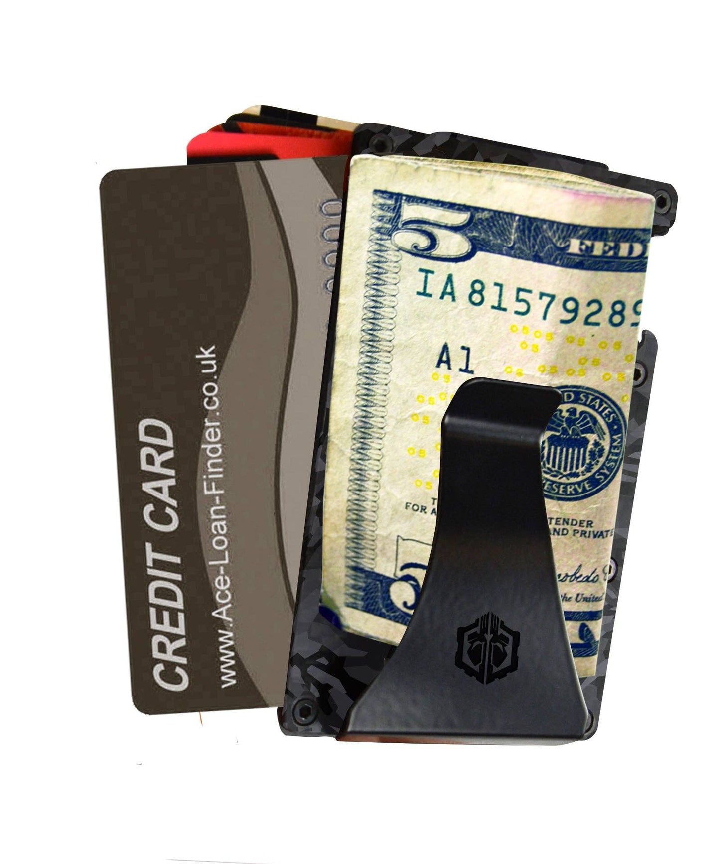 Tac Gear Metal RFID Wallet w/ Clip Assortment - 6/Pack