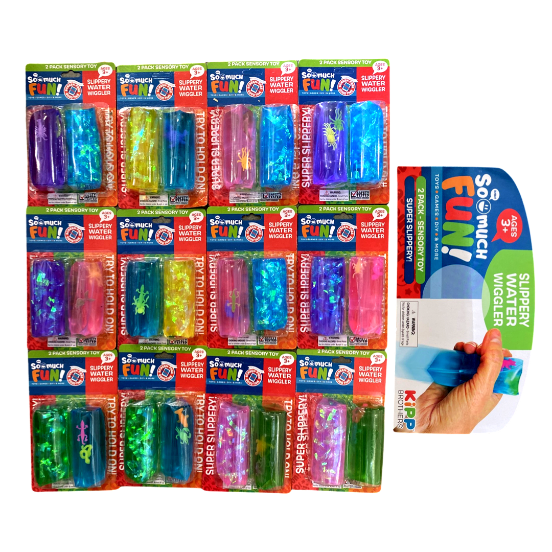 So Much Fun! Water Wiggler 2 Pieces Carded - 12/Pack