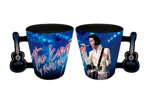 Elvis Shot Glass - Guitar Handle Design