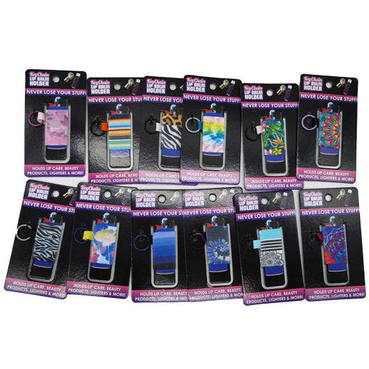Smokezilla Lighter Case Keychain Assortment- 12/Pack