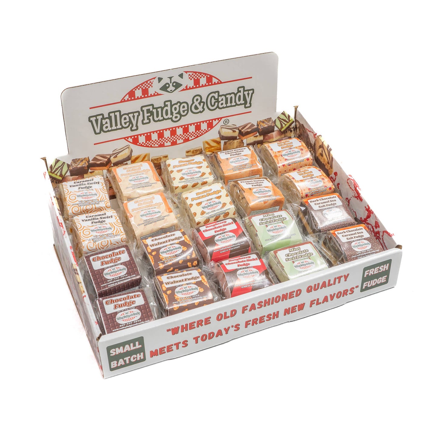 40 Pack Countertop Fudge Display