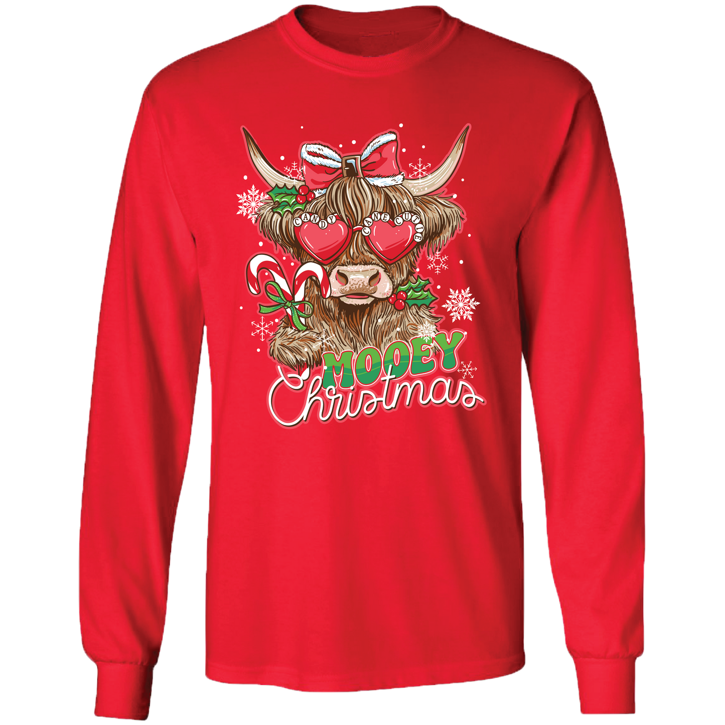 2777 Mooey Christmas Highland-Red