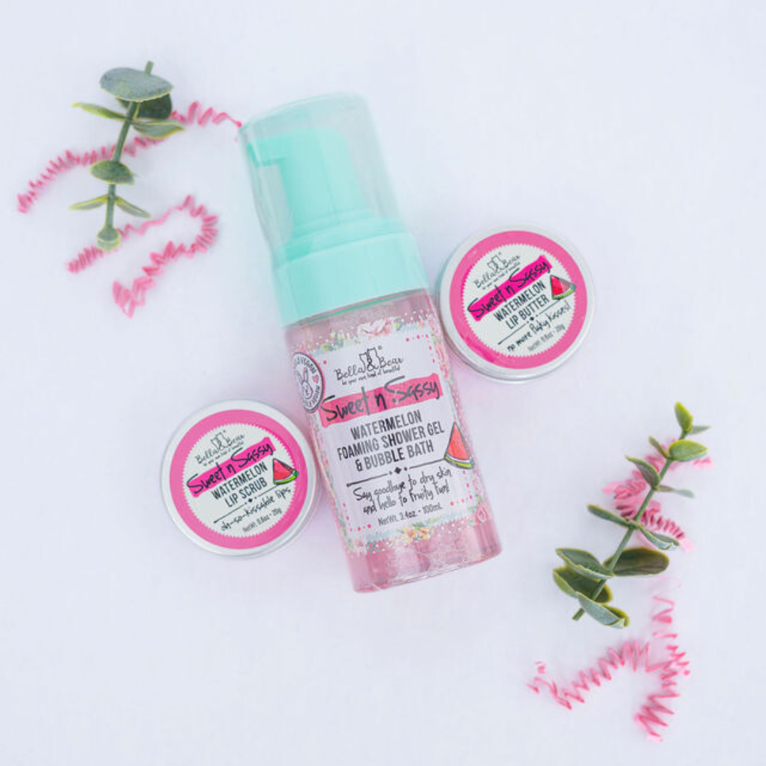 Sweet 'n' Sassy Mini Foaming Shower Gel & Bubble Bath 2in1