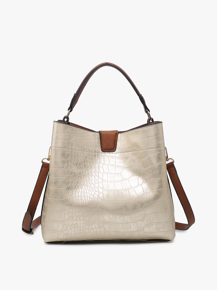 Jen 7 Co Designer Hand Bag w/ Shoulder Strap