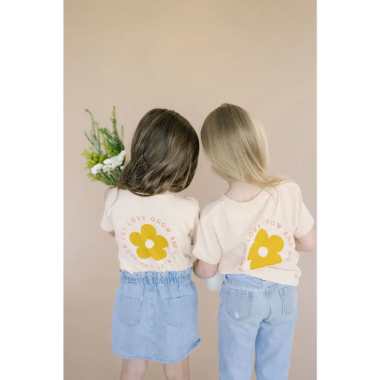 Let Love Grow Graphic T-shirt for Kids