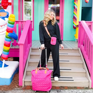 Tenley Quilted Tote Roller Bag
